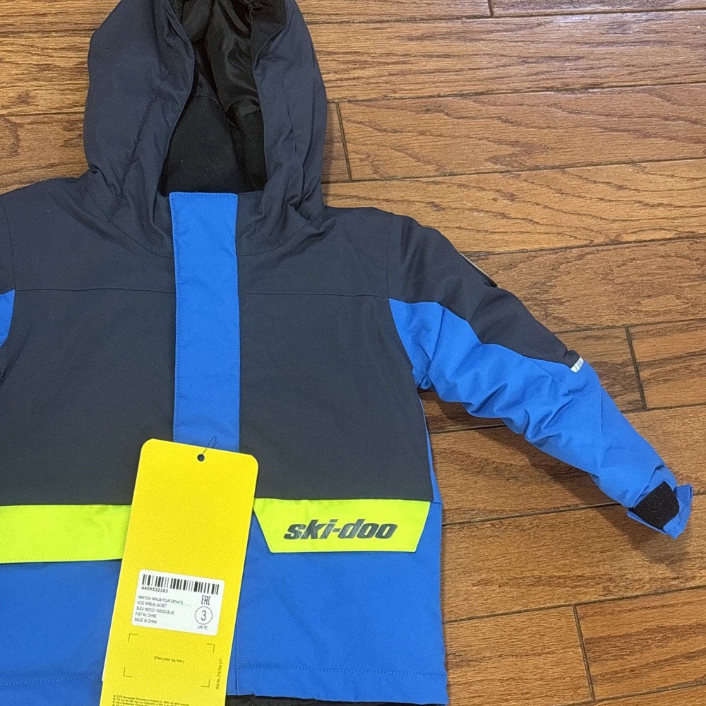 SKI-DOO TODDLER KIDS COAT SIZE 3 - New With Tags